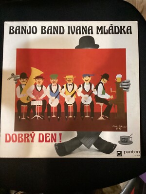 Banjo Band Ivana Mládka   Dobrý Den Panton 1106454H  Excellent Condition