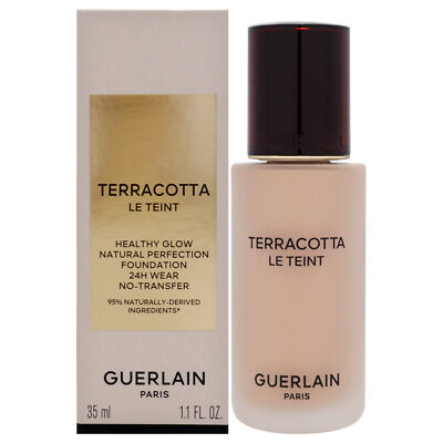 Terracotta Le Teint Foundation - 1W Warm by Guerlain for Women - 1.1 oz