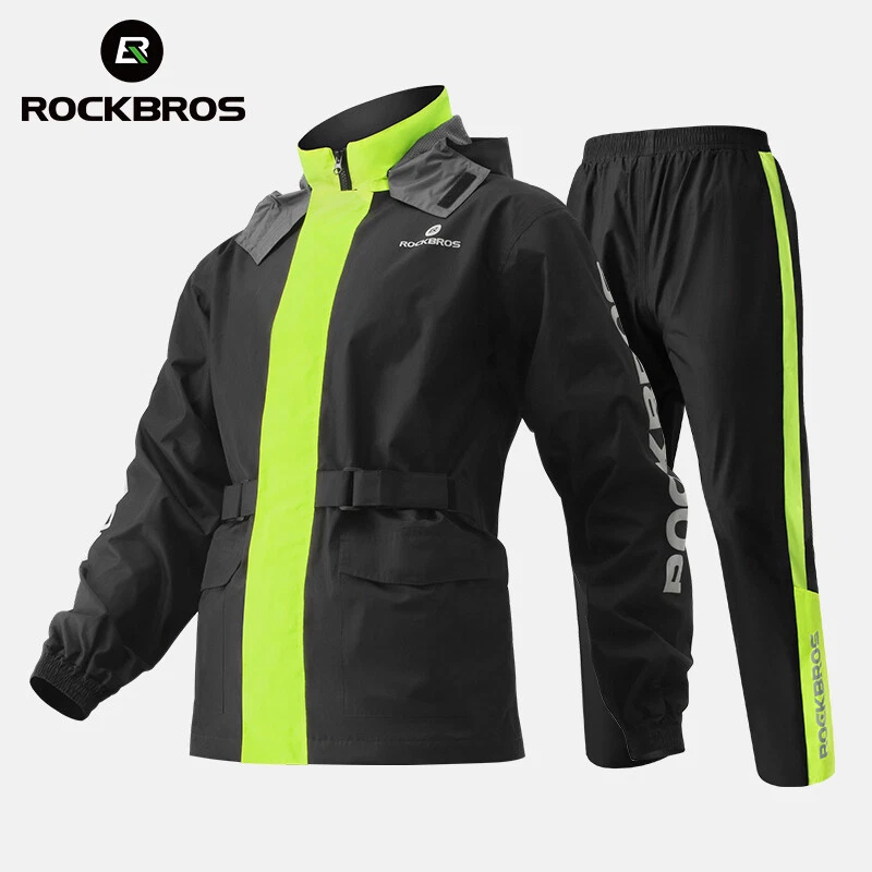 RockBros Cycling Raincoat Outdoor Windproof Reflective Lightweight Jacket Set