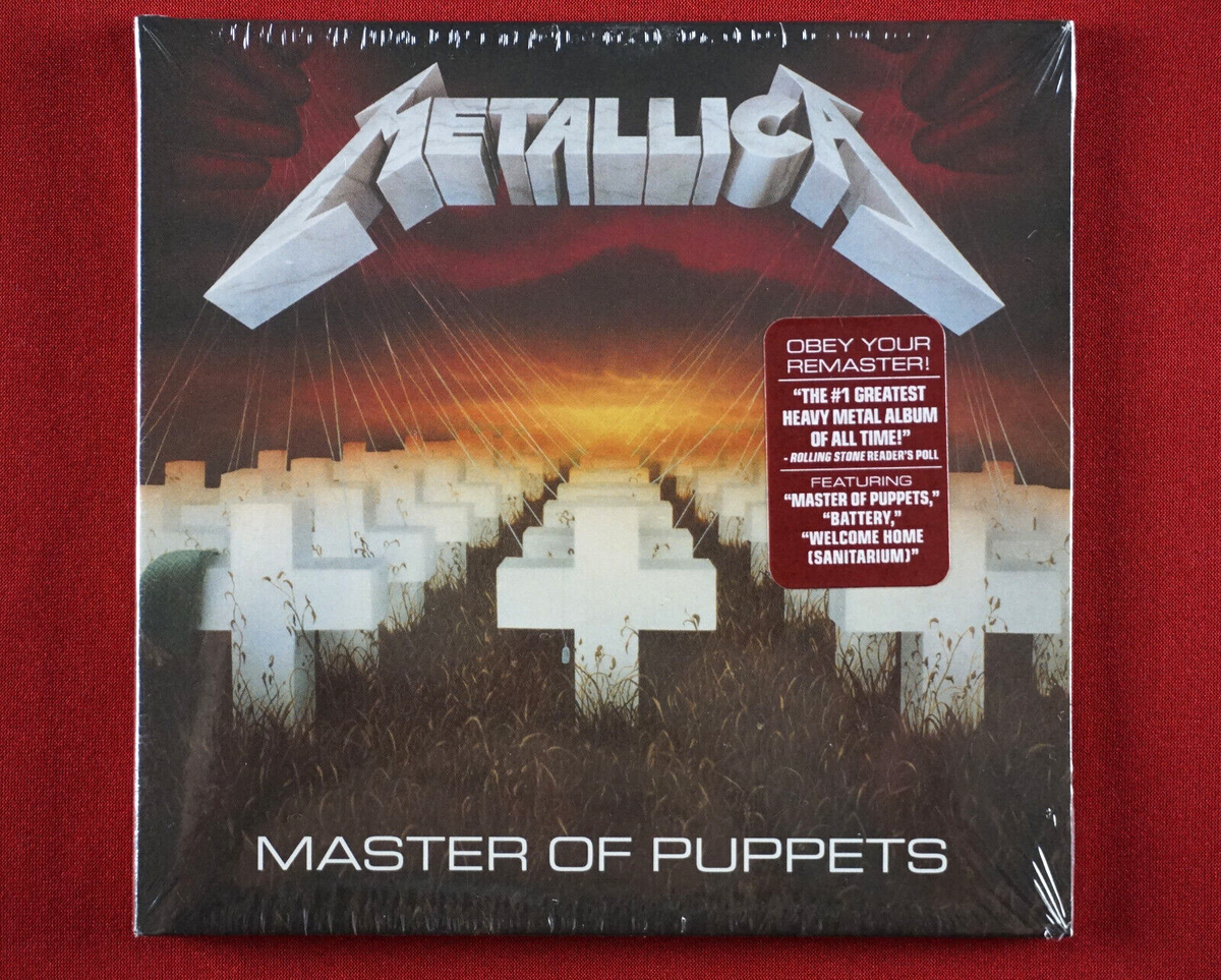 Metallica Master of Puppets CD Album (Paper Sleeve) Welcome Home