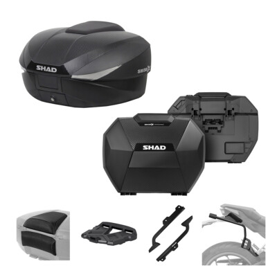 SHAD Kit Koffer SH58X und Koffer SH38XC 3P für Kymco 550 AK 2017-2024