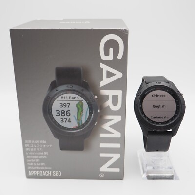 その他 GARMIN - GARMIN approach S60 BLACK Garmin Approach S60 GPS Golf Watch | Costco