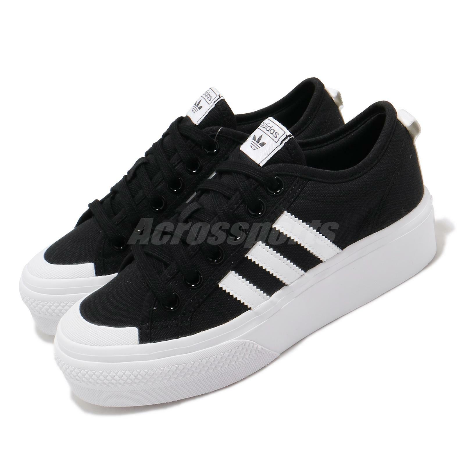 adidas Originals Nizza Platform W Black White Women Lifestyle Casual Shoe  FV5321 - Shopping.com