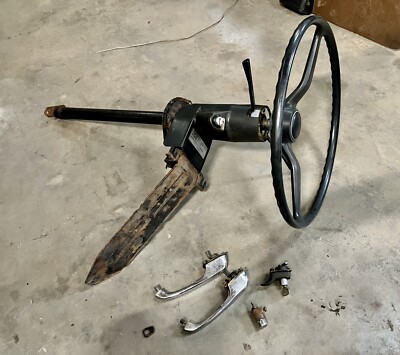 vw bay window camper / Bus Steering Column & Lock Set 74-79 With Keys ...