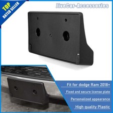 Front License Plate Frame Holder Mount Bracket Stand For Dodge Ram 1500 2019-24