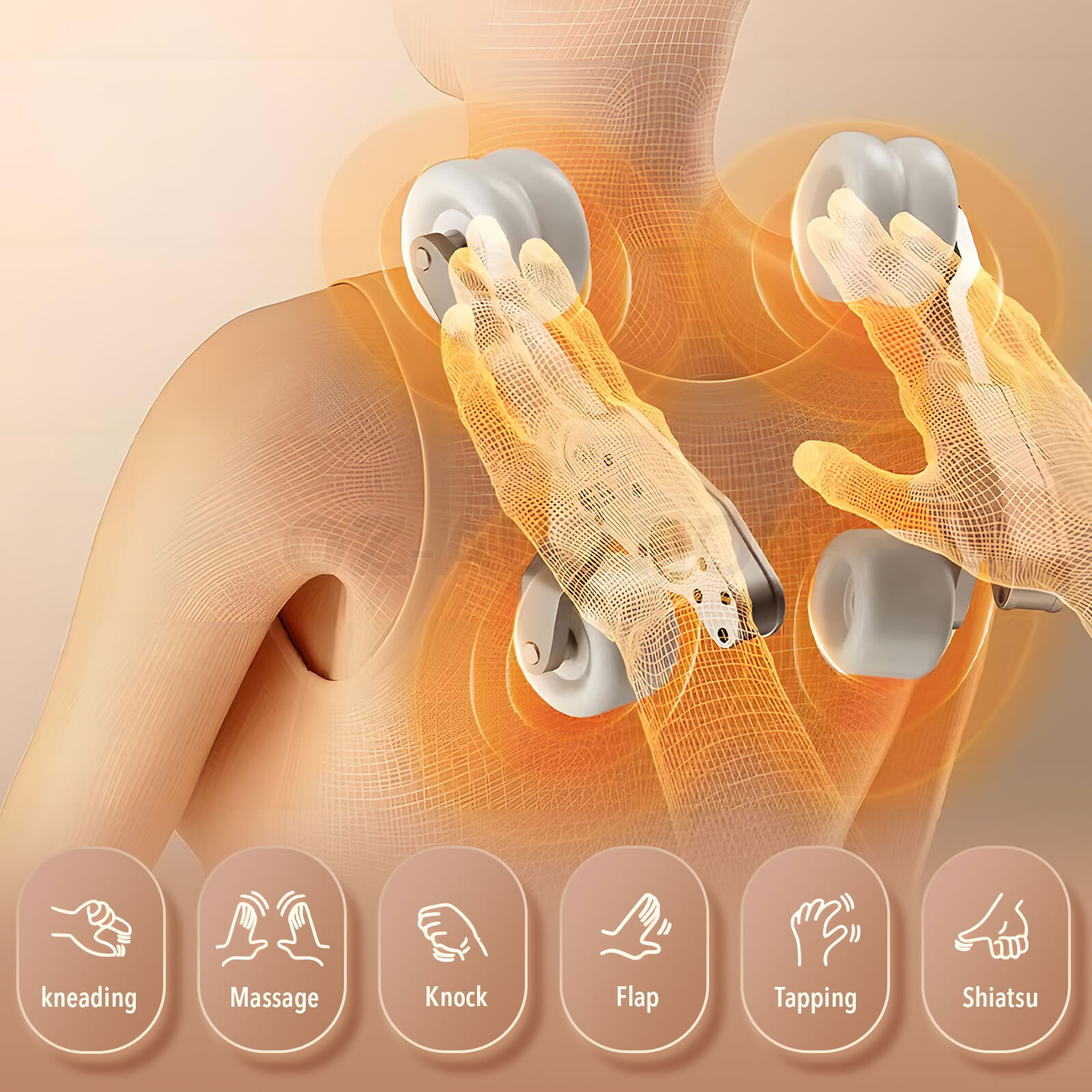 Homasa 4D Massage Chair Recliner Full Body Massager with Aromatherapy