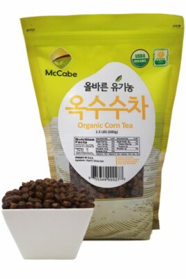 McCabe ORGANIC Corn Tea, 1.5-Pound, USDA & CCOF Organic, Roasted & Packed in USA