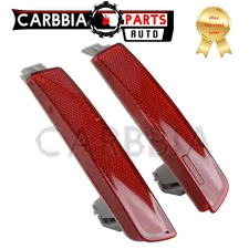 Rear Bumper Reflector Set Fits 2013-2019 Nissan Sentra 2009-2014 Murano CAPA