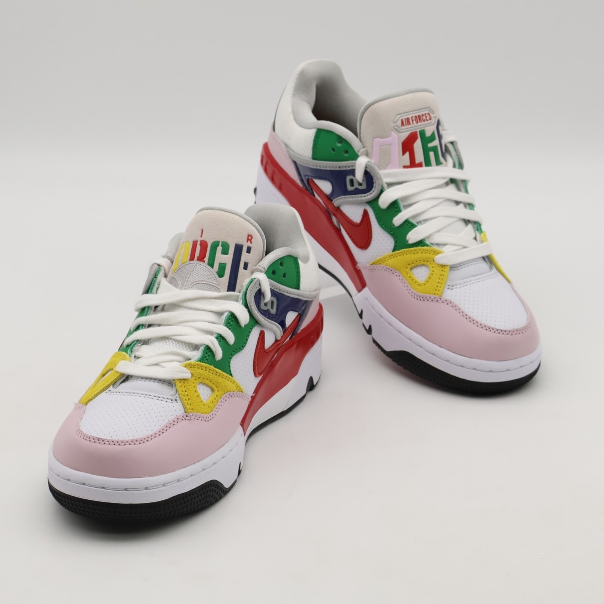 昭和レトロ　UNITED STATES AIRFORCE BK-3 3 HQ7534-100 NIGO Nike Air Force 3 Low SP White Heel Logo OGIN