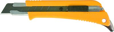 OLFA Cuttermesser Cutter Super AL 174 mit Taste, mit Finne, ultrascharfe Klinge