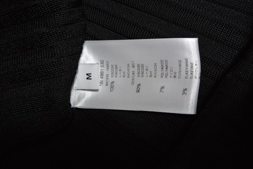 Jupe boutiques plissée Givenchy noire mate-satin NEUVE - taille M 1,345€ #SK49