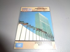 1991 Pro Set Desert Storm Card #98 Government United Nations Resolutions