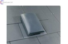 Slate Roof Cowl Vent Fan Extractor Ventilator Grey DIA 4" 5" 6" Connector