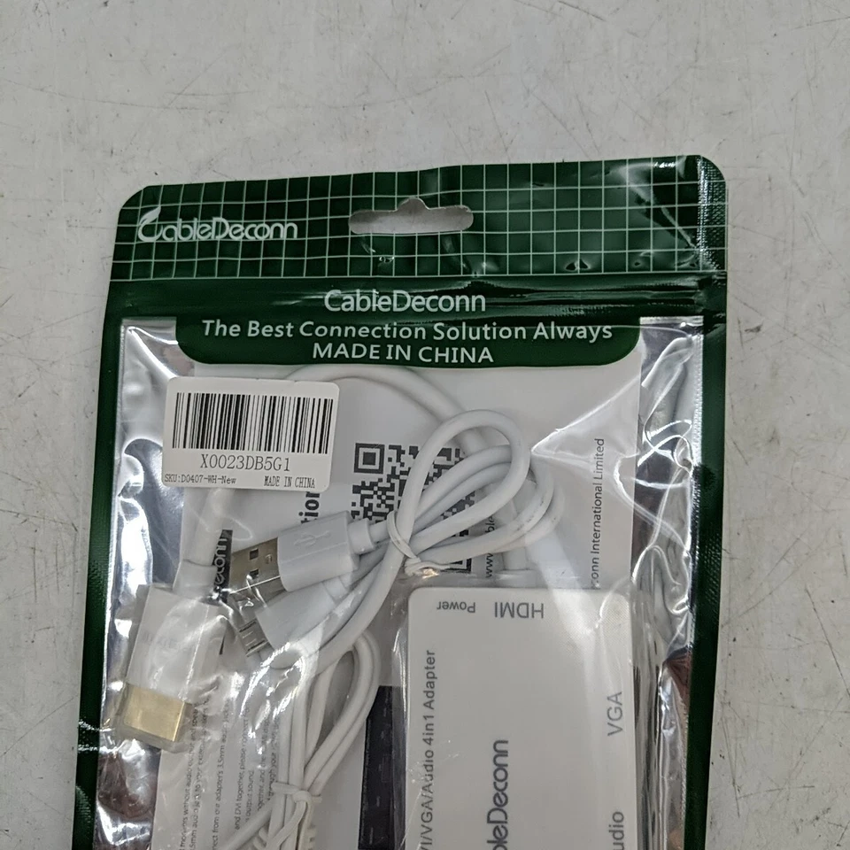 CableDeconn Display DVI HDMI VGA Adapter Converter 3 in 1 - Image 2 of 3