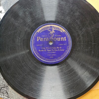 78 Paramount 12259 Charlie Jackson The Cats Got The Measles I Got What It Takes