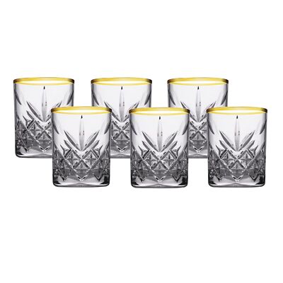 Schnapsgläser Shotgläser Stamper Tequila Wodka Schnapsglas gold 4er Set 62 ml 