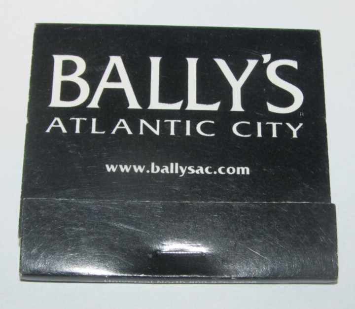 VINTAGE Matchbook Bally's Atlantic City, NJ New Jersey Casino Resort