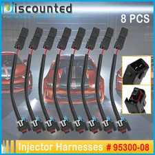 8X Injector Connectors for 1999-18 GMC Yukon Denali SLE SLT 4.8/5.3/5.7/6.0/6.2L