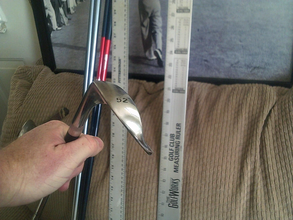 Adams Puglielli 418 Tour 52* cuña hueca... Dynamic Gold Steel...Forjado.MRH.  Looky! Foto 4 de 4