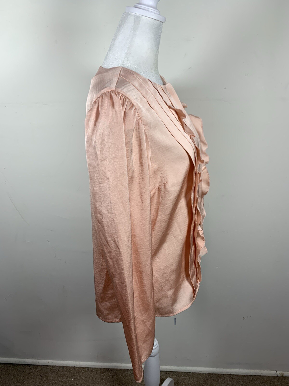 Express Womens Solid Colored Long Sleeve Top, Siz… - image 2