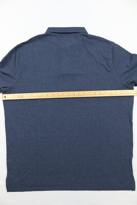 POLO RALPH LAUREN ネイビー&ベージュ Polo Ralph Lauren Mens Classic Fit Polo Shirt Mesh Sz XL