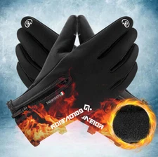 Men Women Winter Snow Gloves Windproof Touchscreen Warm Thick Thermal Mittens US
