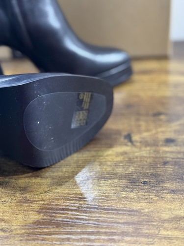 Ash Alyx Stiefel Frau Schwarzes Leder Mit Absatz Casual Ash Frau Stiefel 37 - Bild 6 von 8