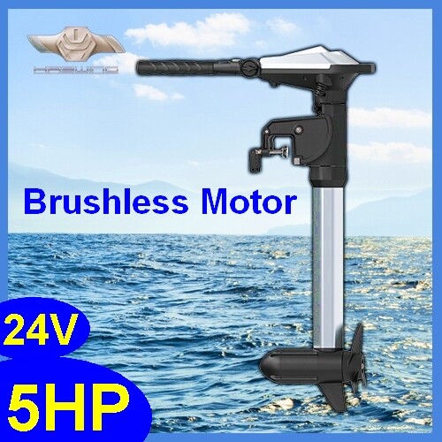 HASWING Ventura Transom Mount Electric Trolling Motor 5hp Brushless for