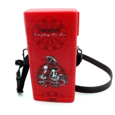 CUESOUL ANTIE Hard Dart Case Hold 6 Darts &Extra Dart Accessories-Red Snake