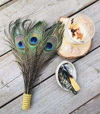 Smudging Feather Fan for Smudging Ritual - Shaman Tool - Spiritual Totem