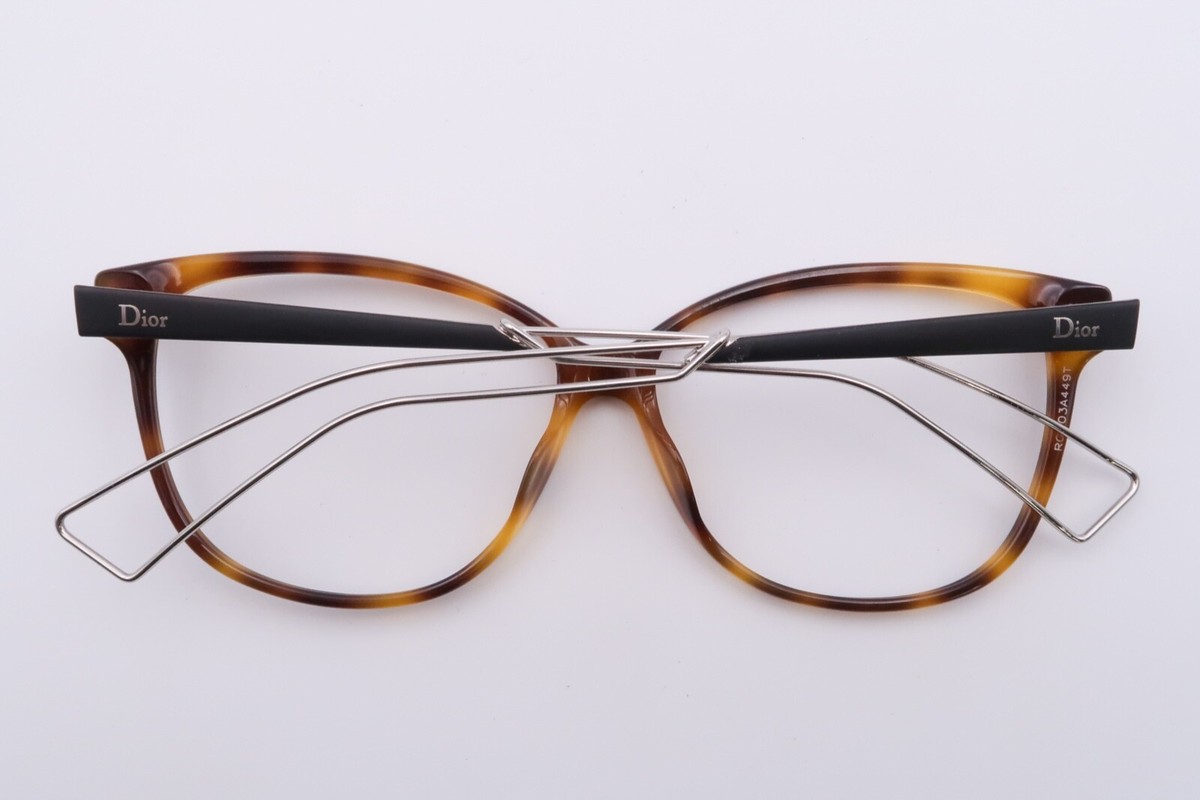 Christian Dior Confident2 Sunglasses FRAME Tortoise Silver 57[]13