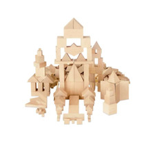 ETA hand2mind GeoBlocks, Wood Set/330 Item 1502 NEW IN BOX