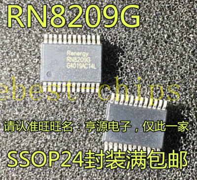 10pcs RN8209G single phase anti theft metering chip SSOP24 new #f22