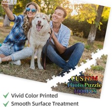 Custom photo puzzle -1000 pieces. Create an exclusive MOM DIY personalized gift.