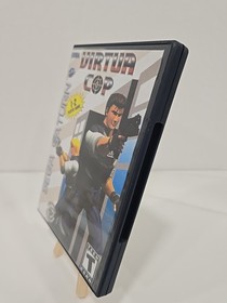 Sega Saturn Virtua Cop Not For Resale Authentic Disc Is MINT + Aftermarket Case