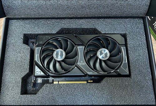 ASUS Dual RTX4060Ti 16GB OC - GDDR6 - 2595 MHz - PCI E 4.0 - Afbeelding 2 van 10