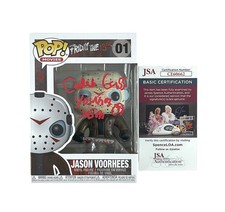 Caleb Guss Signed Jason Voorhees Funko Pop Friday the 13th 2009 Horror Icon JSA