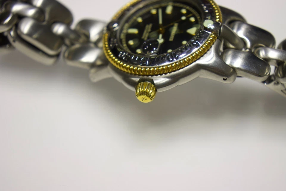 复古 Bertolucci 男式 Pulchra 黑色表盘自动模拟手表日期 — 第 2/4 张图片