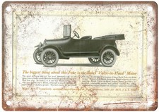 1917 Buick Vintage Auto Ad Retro Look Reproduction Metal Sign Am6982
