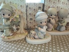 Precious Moments, lot of 3, 104019, 109800 and 183857, in original boxes