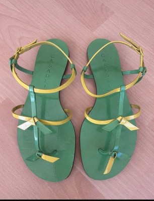 Casadei Sandalette Damen Sandalen Offene Schuhe Gr. 36