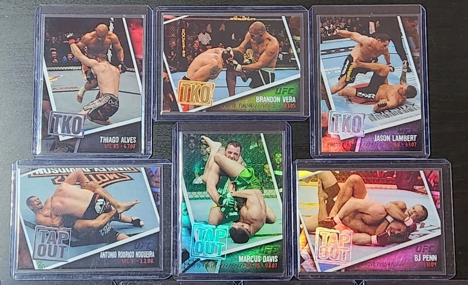 2009 UFC раунд 2 вставить лот (14) TKO Tap Out - родословные - восьмиугольник чести - Изображение 2 из 4