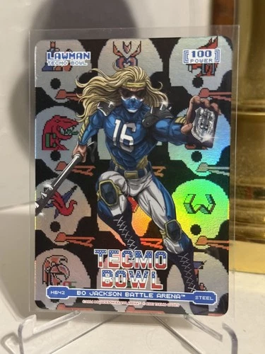 Bo Jackson Battle Arena Tecmo Bowl Lawman Helmets Steel Trevor Lawrence H642