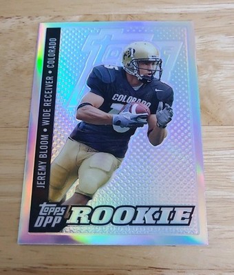 2006 Topps Draft Picks and Prospects Chrome Refractor Jeremy Bloom RC $$$