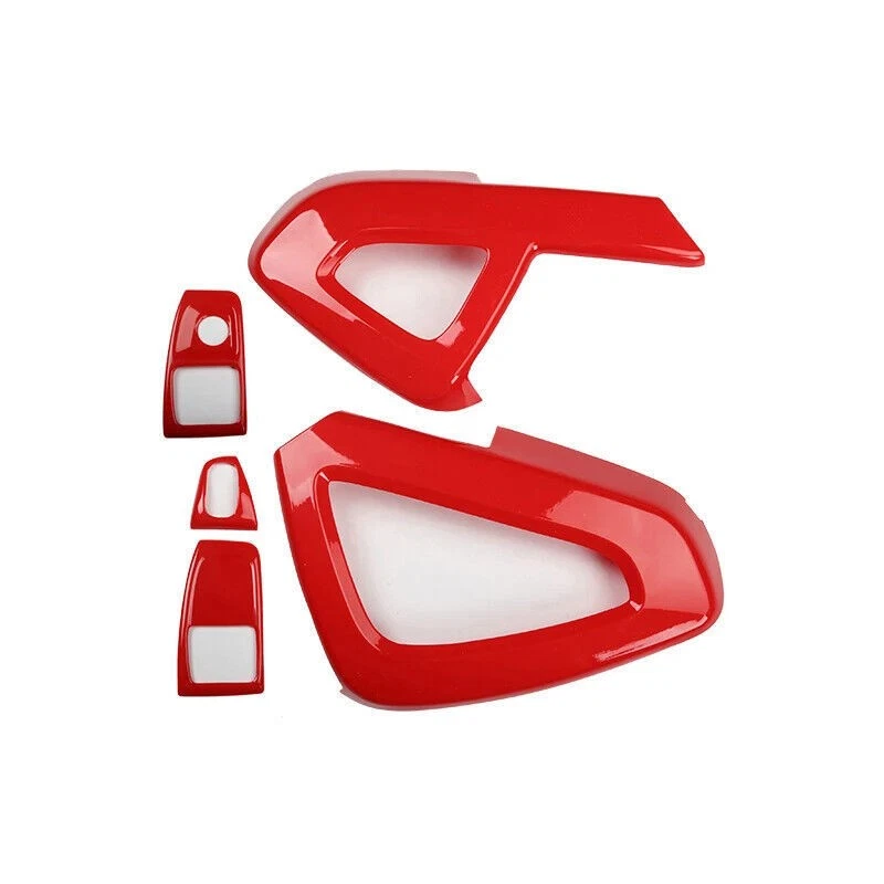 Adesivos de console de fibra de carbono ABS para Mercedes-Benz Smart Fortwo 451 2009-2014 - Imagem 2 de 4