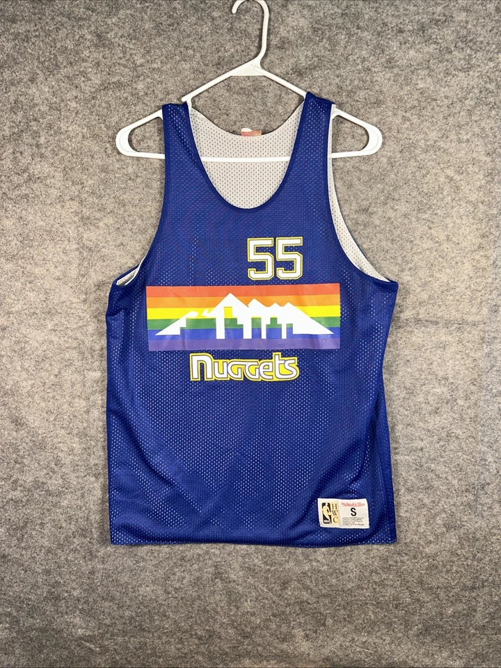 Camiseta deportiva reversible Mitchell & Ness Denver Nuggets Mutombo #55 Foto 4 de 4