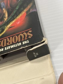 Swords and Serpents (Nintendo Entertainment System, NES) with BOX Tested