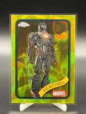 2025 Topps Chrome Marvel - Yellow Lava Refractor - Sentinel - 33