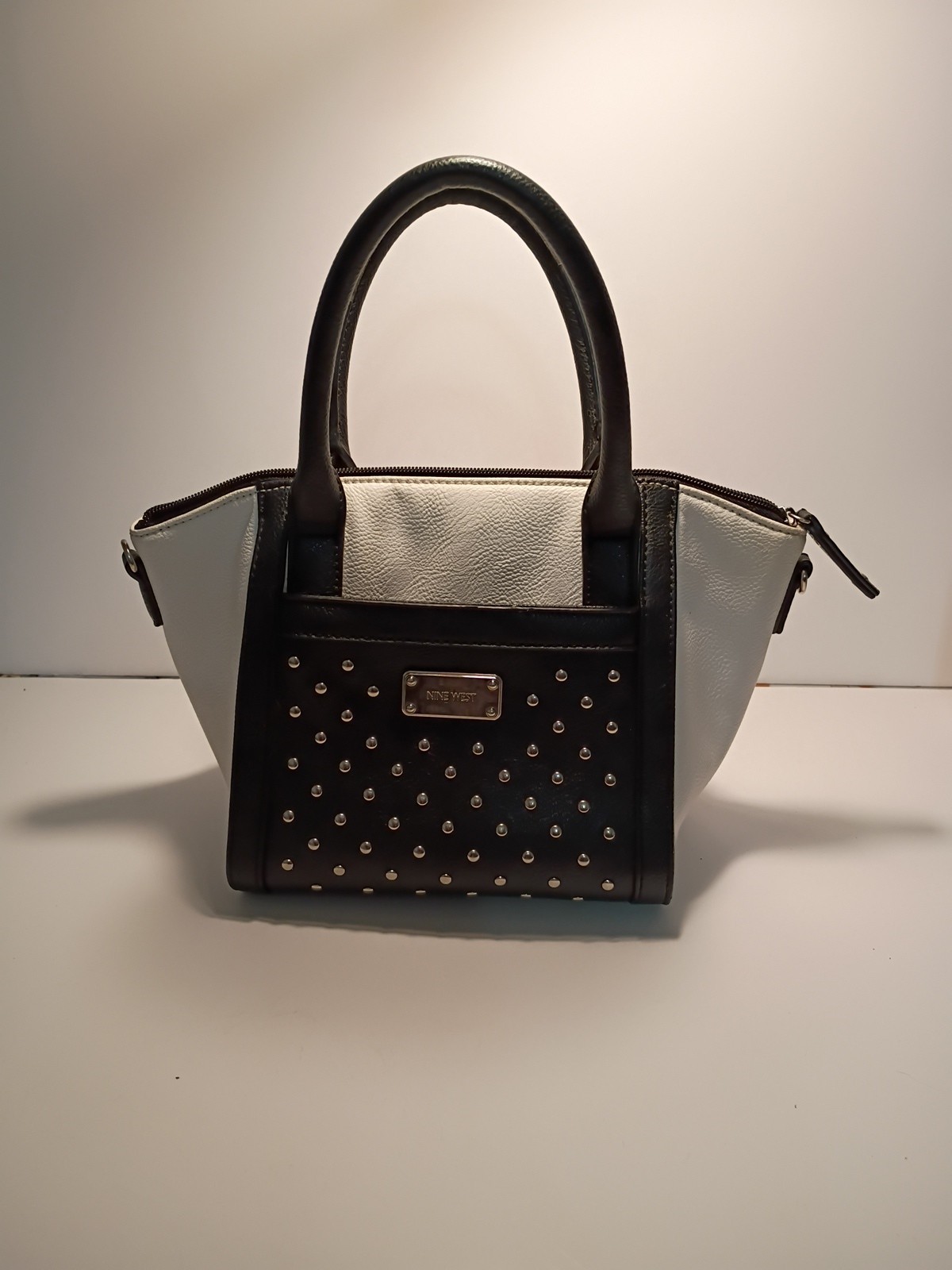 Nine West Black and White Handbag