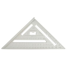 Johnson Johnny Square 7 in. L Aluminum Professional Rafter Square
